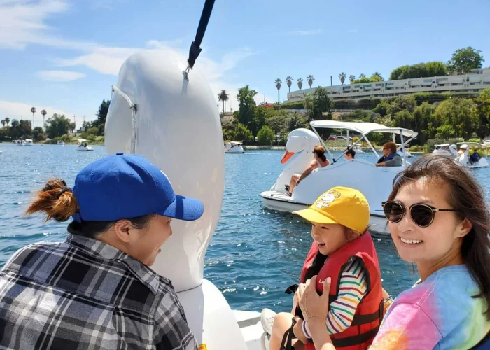 Things to Do in LA with Kids and Family 3 Echo Park Swan Boats