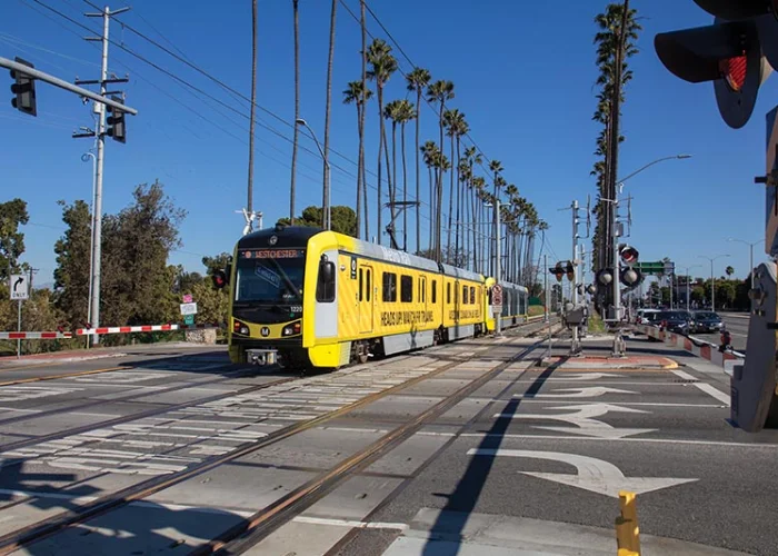 Getting Around LA | Best Transportation Tips for Visitors 2 metro rail in los angeles